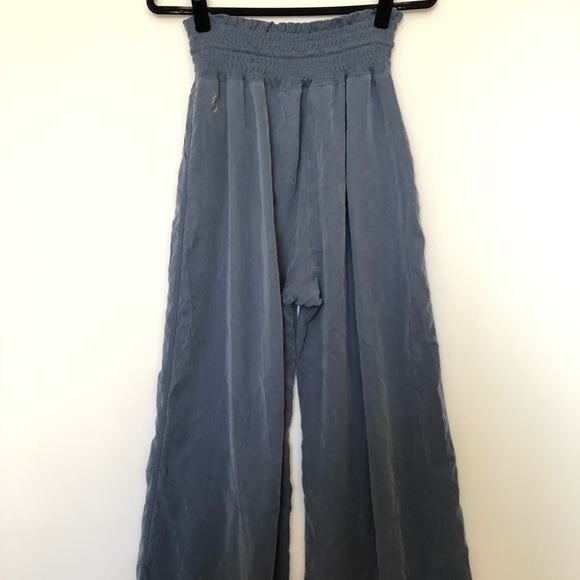 Free People Movement Mia Blue Wide Leg Pants XS - Picture 8 of 10